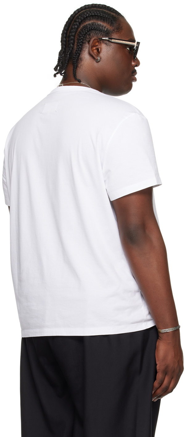 Maison Margiela White Embroidered T-Shirt Maison Margiela
