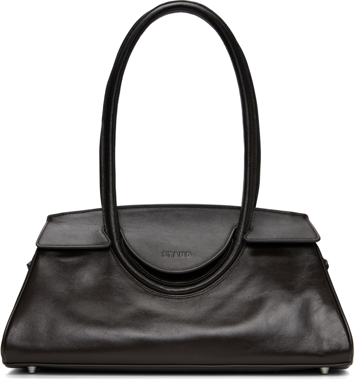 Staud Brown Maude Shoulder Bag