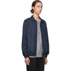 Missoni Navy Logo Windbreaker Jacket