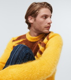 Marni - Mohair wool-blend intarsia sweater