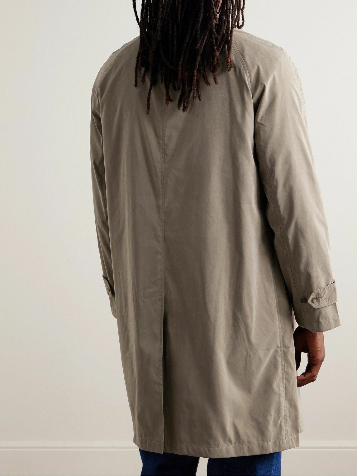 Anderson & Sheppard - Packable Microfibre Trench Coat - Neutrals