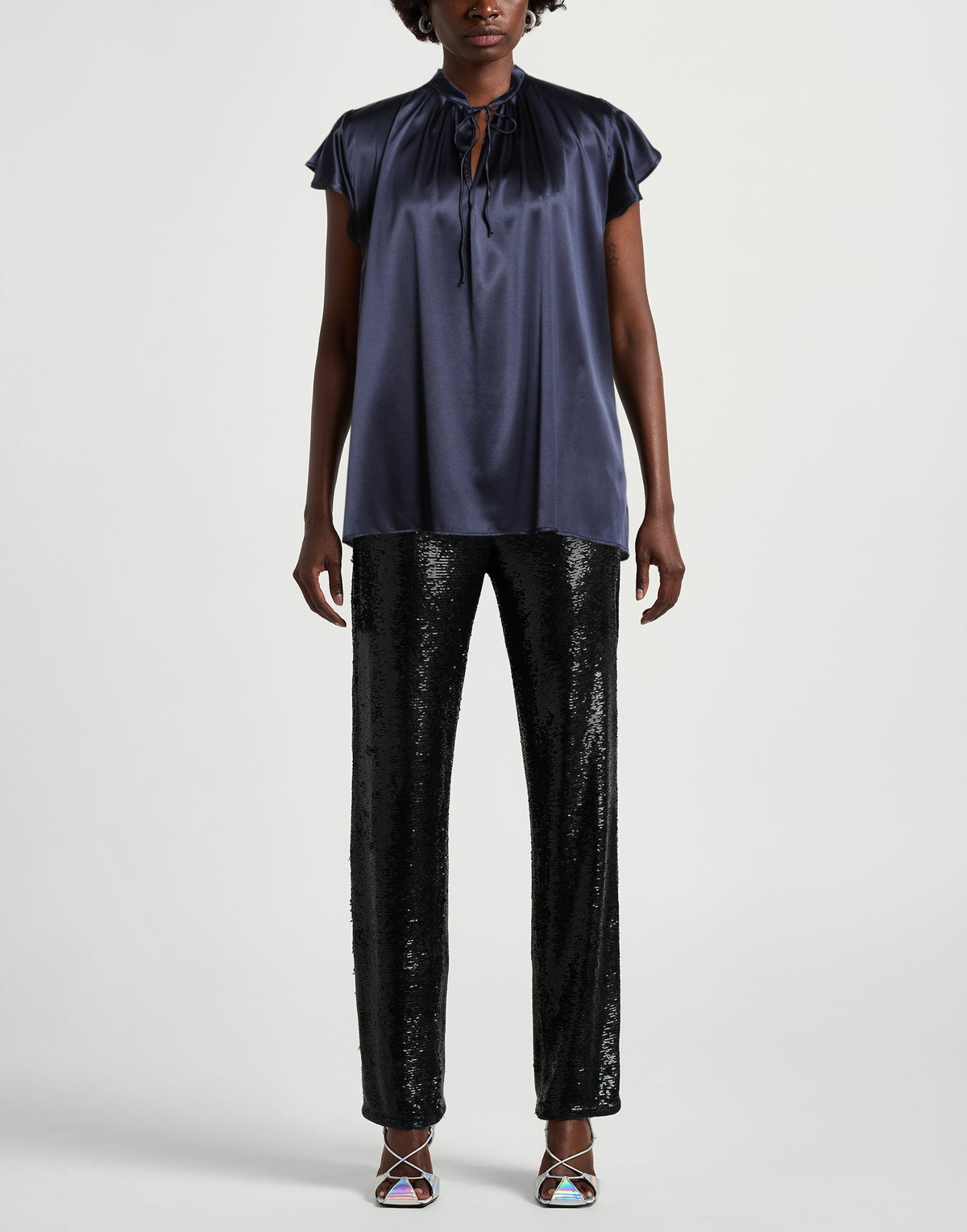 Eleventy Womens Top in Navy