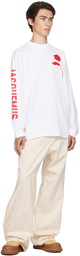 Jacquemus White Le Chouchou 'Le T-Shirt Ciceri' Long Sleeve T-Shirt