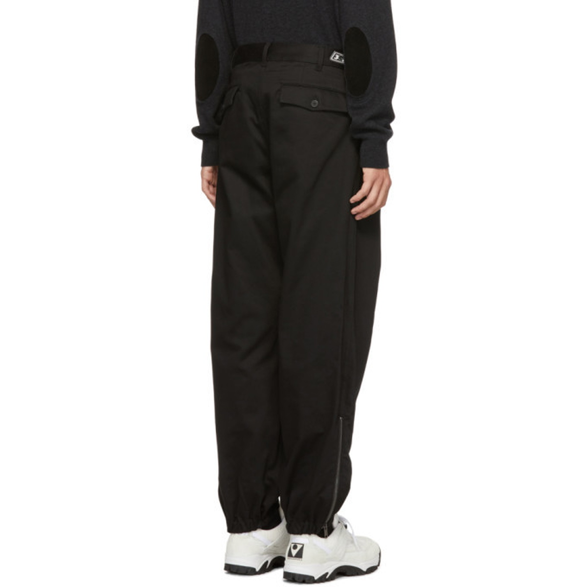 Givenchy Black Japanese Combat Trousers Givenchy
