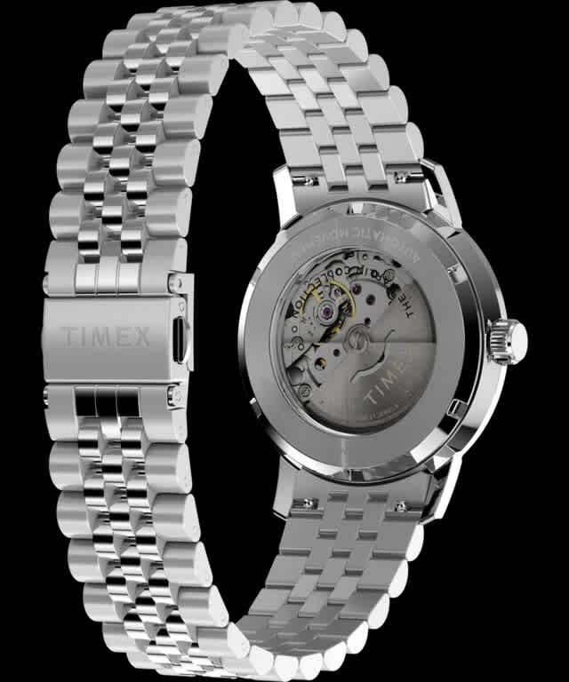 Timex Marlin Automatic Black Dial Mens Watch TW2W93200