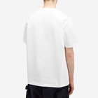 Junya Watanabe MAN Men's Cow Print T-Shirt in White &Black