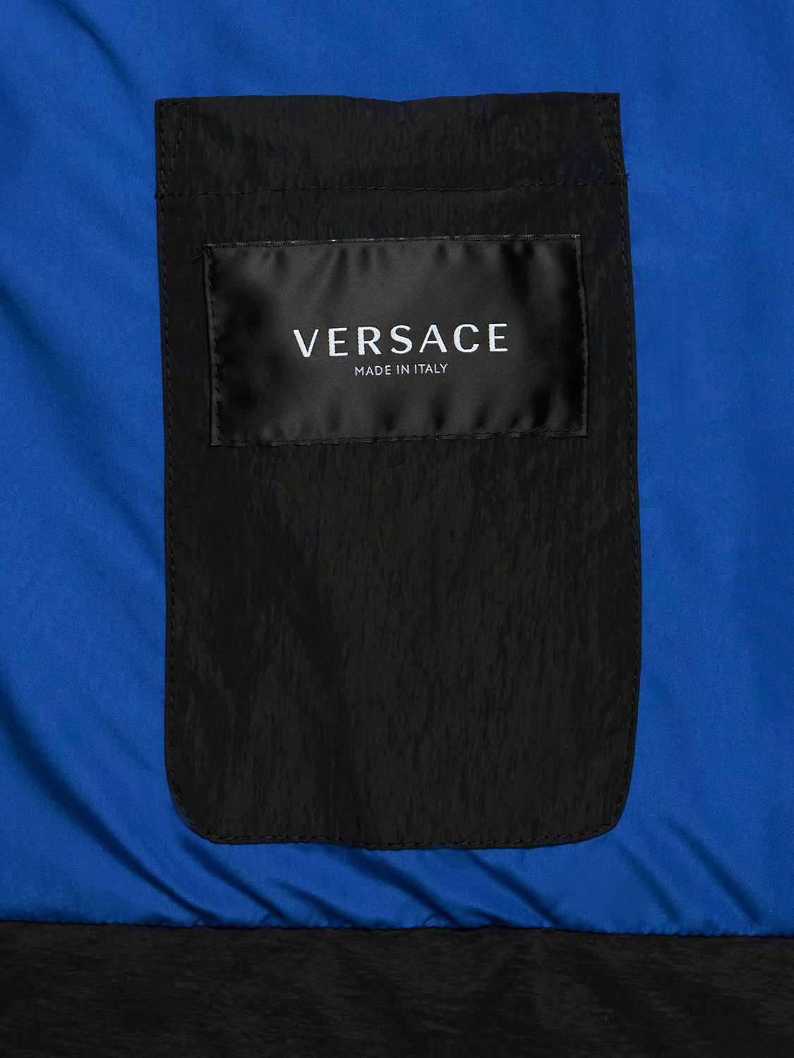 Versace Collection Medusa Logo Down Hooded Lightweight Vest 2024 - Black -NWT size 50