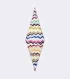 Missoni Zigzag silk twill scarf