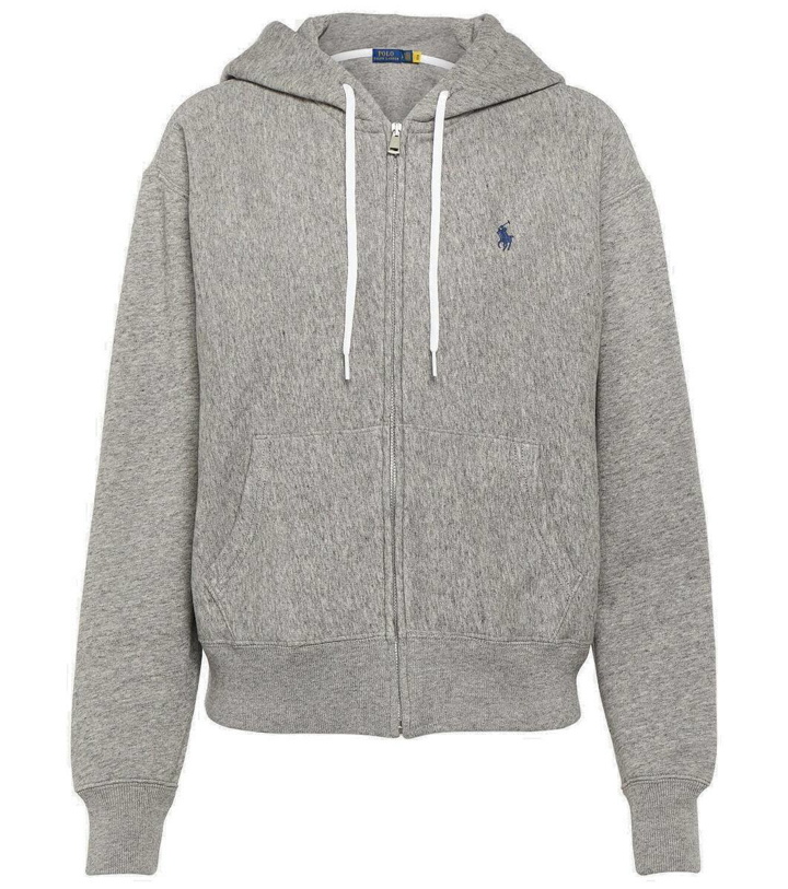 Photo: Polo Ralph Lauren Cotton-blend jersey hoodie