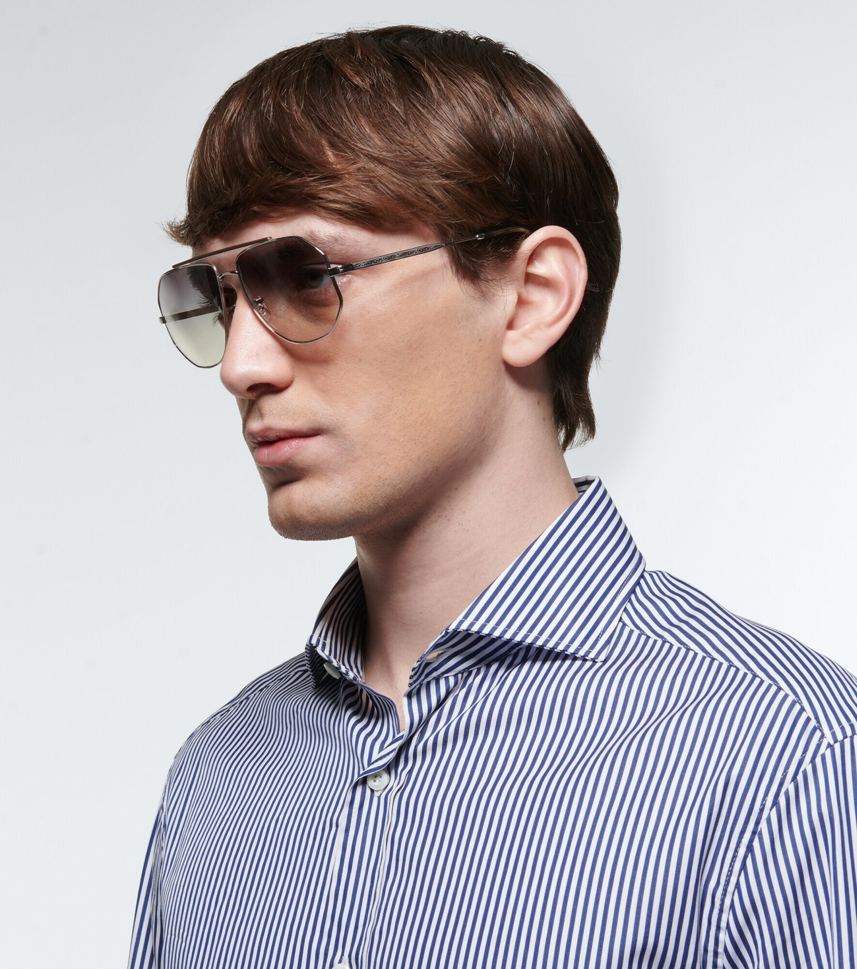 OLIVER PEOPLES ブルネロクチネリ Moraldo サングラス Oliver Moraldo Sunglasses in Antique Gold | Oliver®