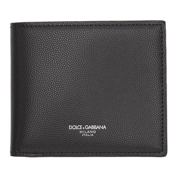 Photo: Dolce and Gabbana Black Logo Wallet