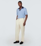 King & Tuckfield Wool polo shirt