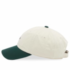 Danton Men's 2 Tone Baseball Cap in Ecru/Green 