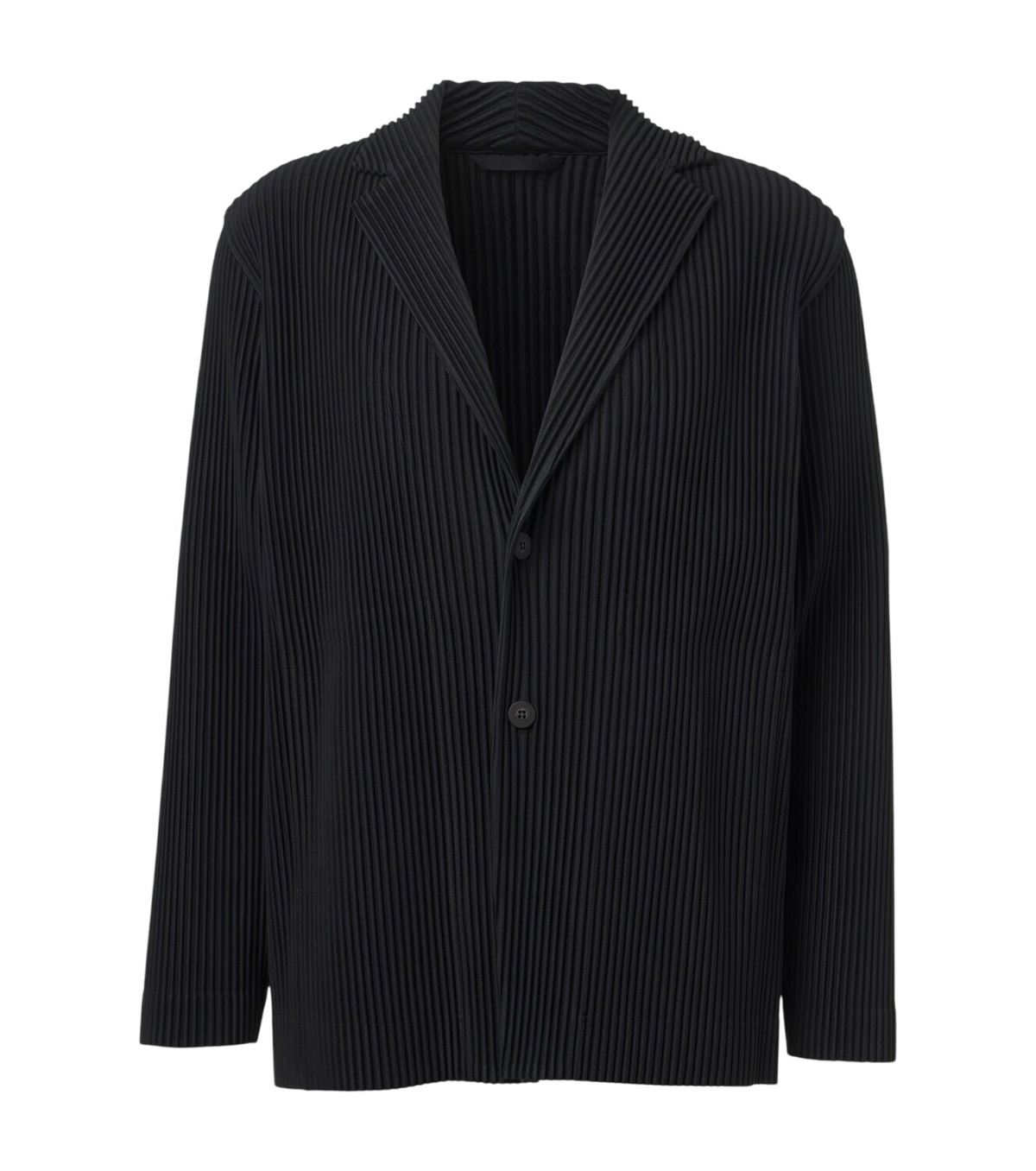 Homme Plissé Issey Miyake Men's Edge Single Breasted Jacket in