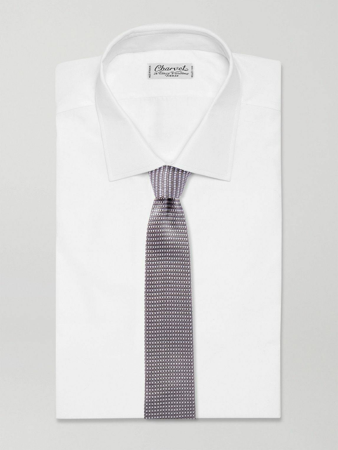 Mr P. - Set of Three 7cm Knitted Silk Ties