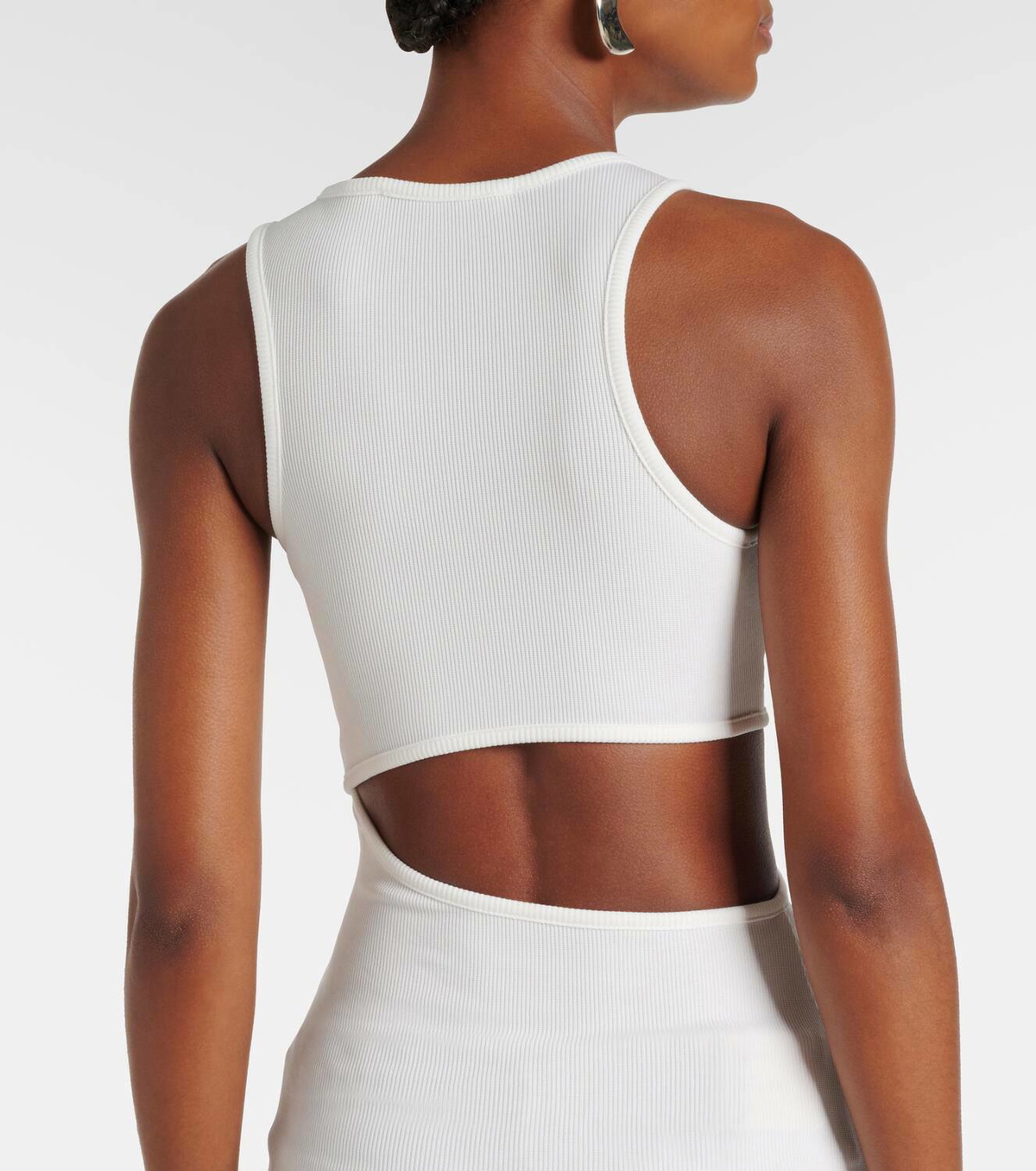 Christopher Esber Arc Stone ribbed-knit tank top