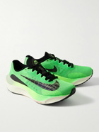 Nike Running - Zoom Fly 5 Rubber-Trimmed Mesh Sneakers - Green