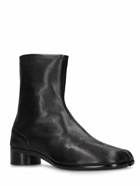 MAISON MARGIELA 30mm Tabi Leather Ankle Boots