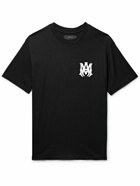 AMIRI - Logo-Print Cotton-Jersey T-Shirt - Black