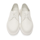 Dr. Martens White Mono 1461 Derbys