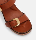 Zimmermann Alight studded leather platform sandals