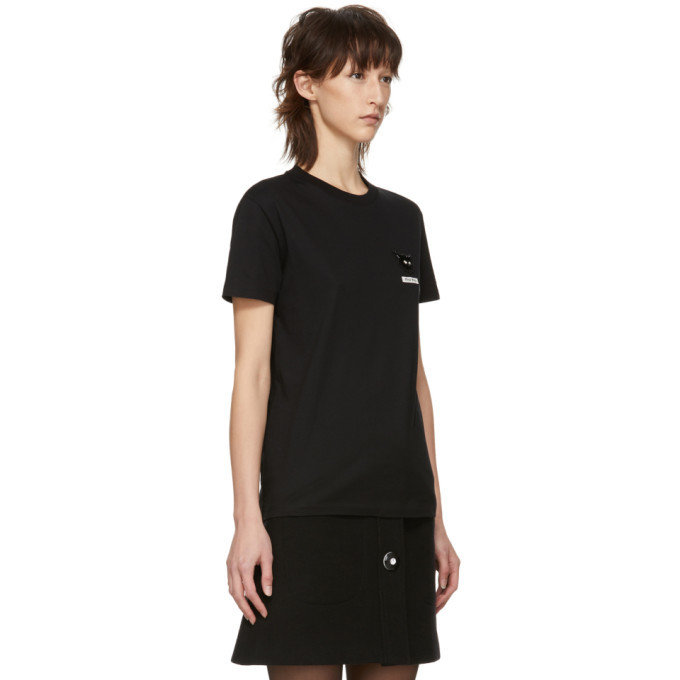 Miu Miu Black Cat T-Shirt Miu Miu