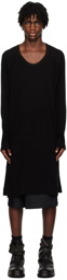 Julius Black Edge Seam Long Sleeve T-Shirt