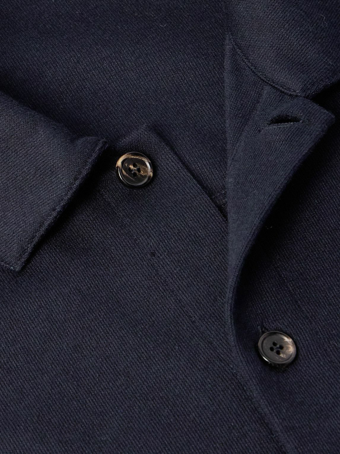 Loro Piana - Whitney Cotton, Silk and Cashmere-Blend Shirt Jacket - Blue