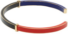 Maison Margiela Gold & Multicolor Cuff Bracelet
