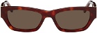 Han Kjobenhavn Red & Tortoiseshell Ball Sunglasses