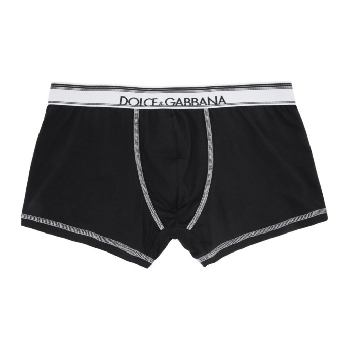 Photo: Dolce and Gabbana Black and White DNA Boxer Briefs