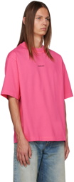 Acne Studios Pink Relaxed Fit T-Shirt