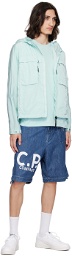 C.P. Company Blue Hooded Jacket
