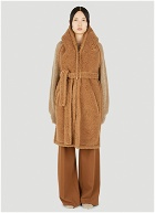 Corea Sleeveless Coat in Camel