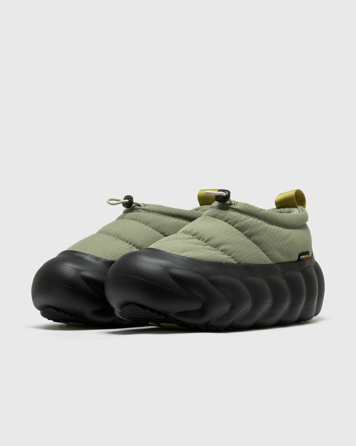 Crocs Overpuff Cordura Shorty Green Mens Lowtop