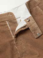 The Row - Elijah Cotton-Corduroy Trousers - Brown