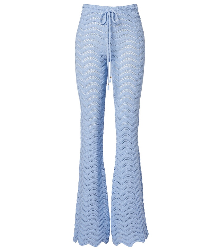 Photo: Bananhot Kim cotton-blend flared pants