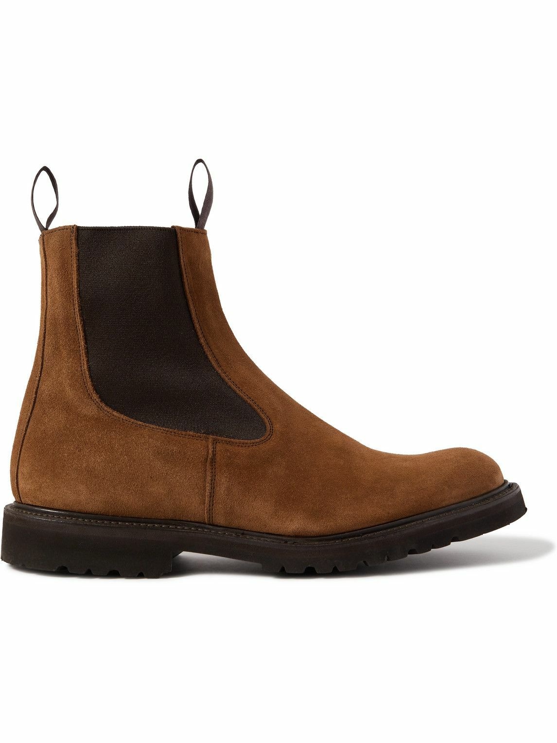 Photo: Tricker's - Henry Suede Chelsea Boots - Brown