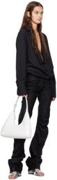 BY FAR White Amber Bag