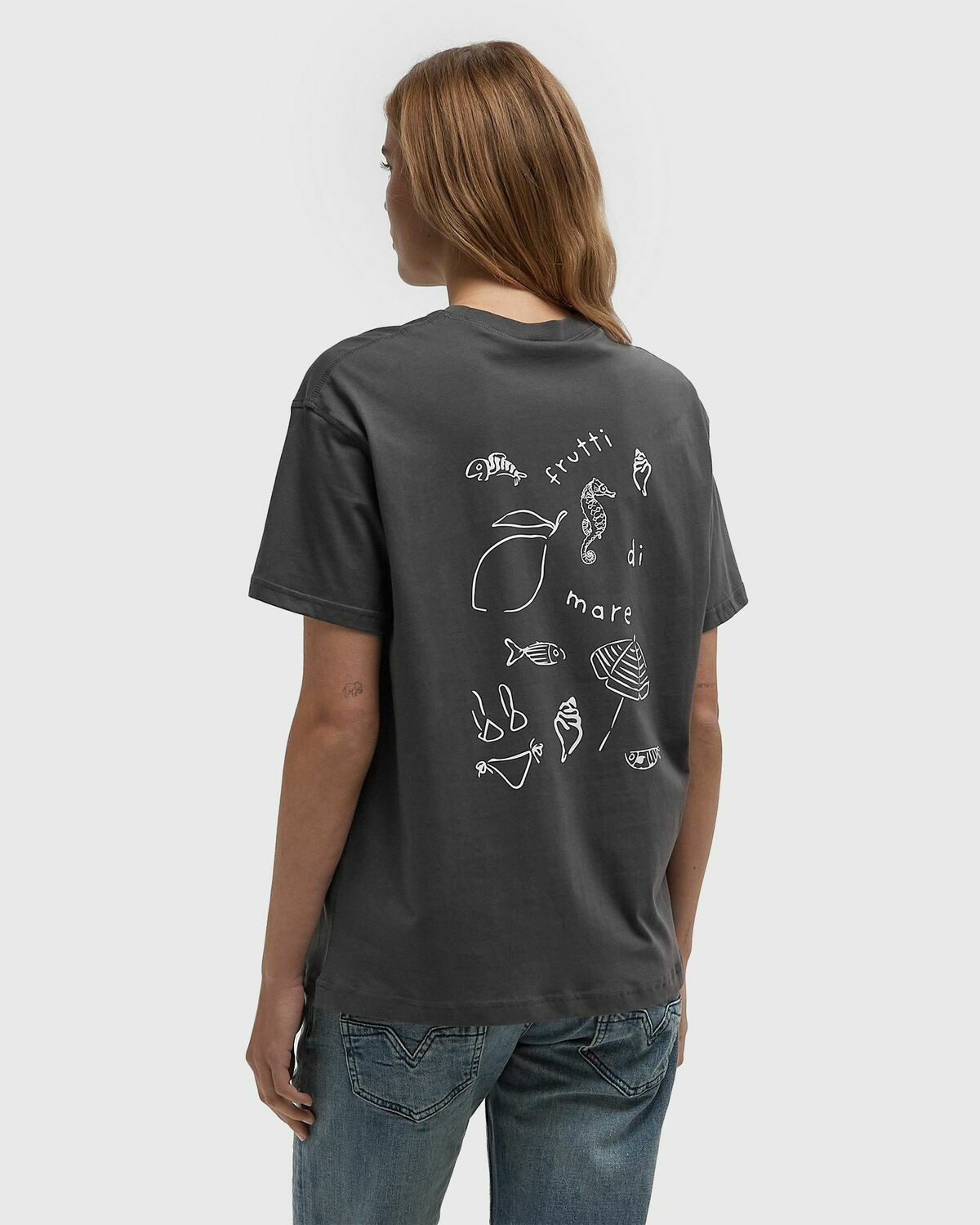 Envii ENKULLA SS TEE Grey Womens Shortsleefe