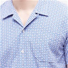 Universal Works Men's Summer Check Road Shirt in Blue