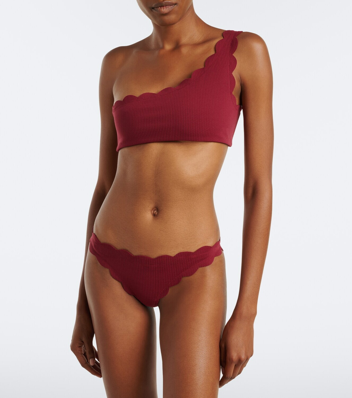 Marysia Santa Barbara scalloped bikini top