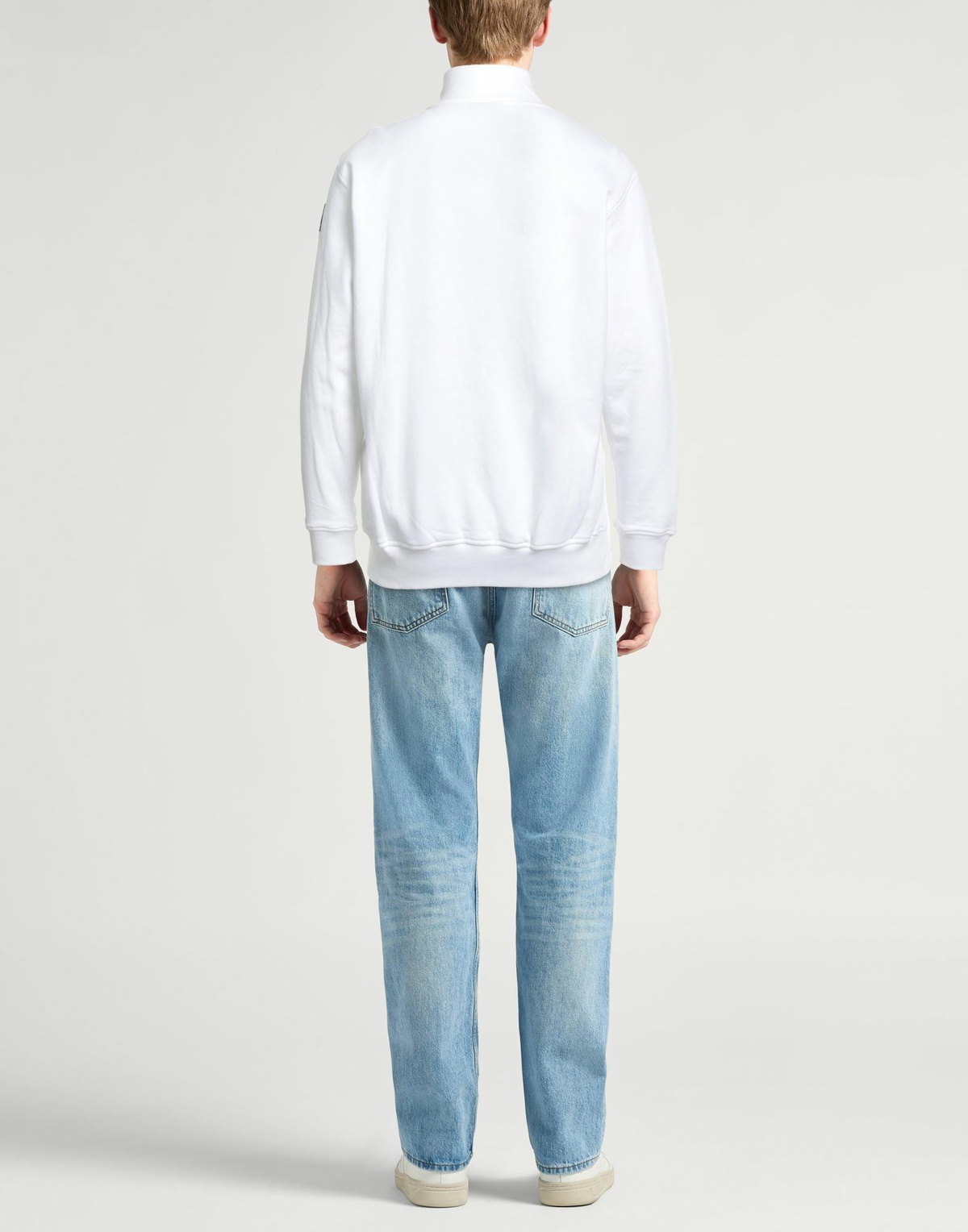Paul & Shark Roberto Mancini Mens Sweatshirt in White