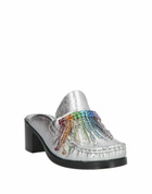 Sophia Webster Womens Mules & Clogs in Silver