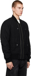 UNDERCOVER Black UC2F4208 Bomber Jacket