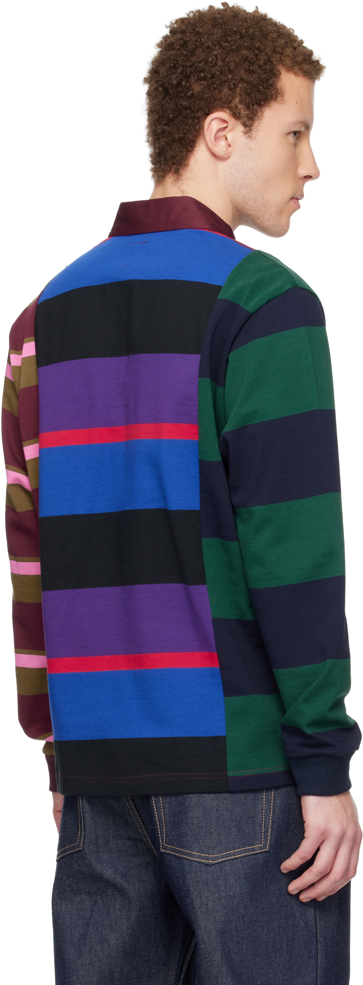 South2 West8 Multicolor Rugger Polo