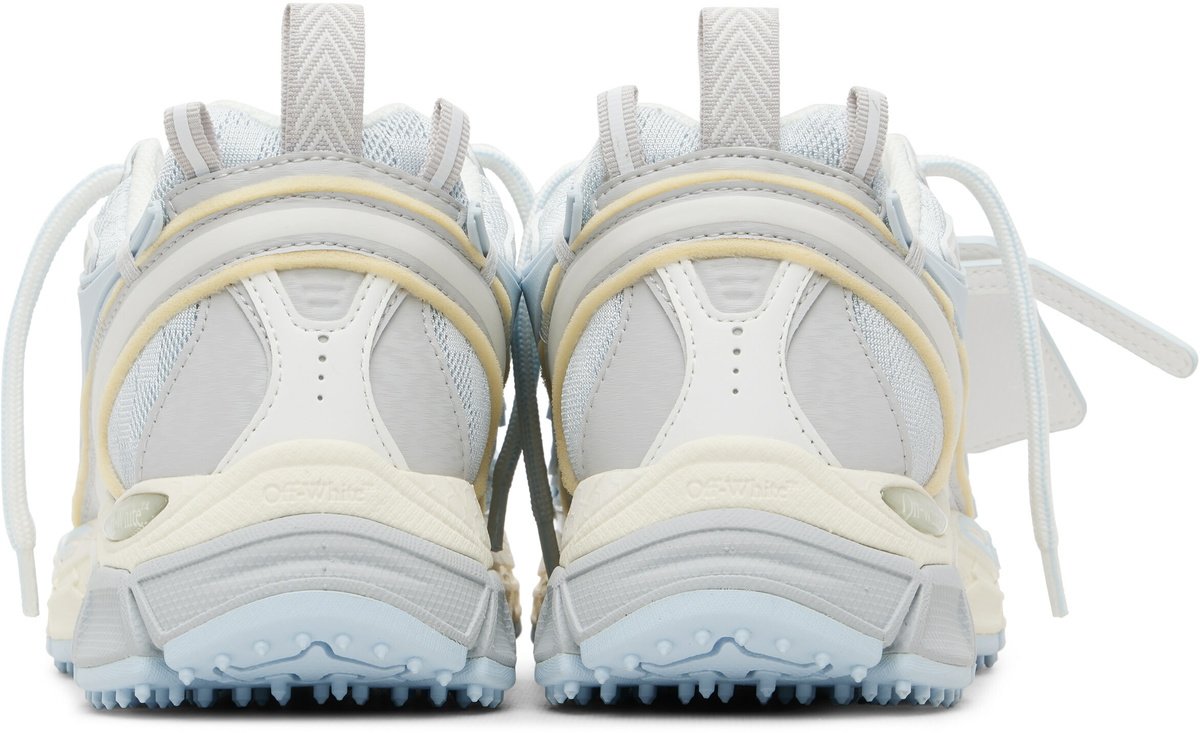 Off-White Blue & White 'Be Right Back' Sneakers