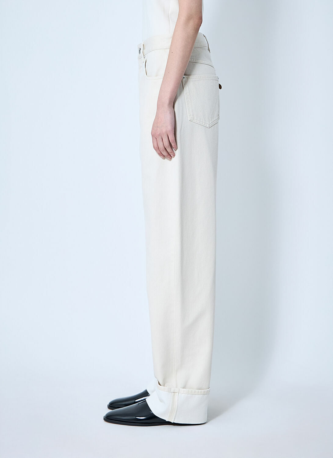 Bottega Veneta Jeans With Turned-Up Cuffs