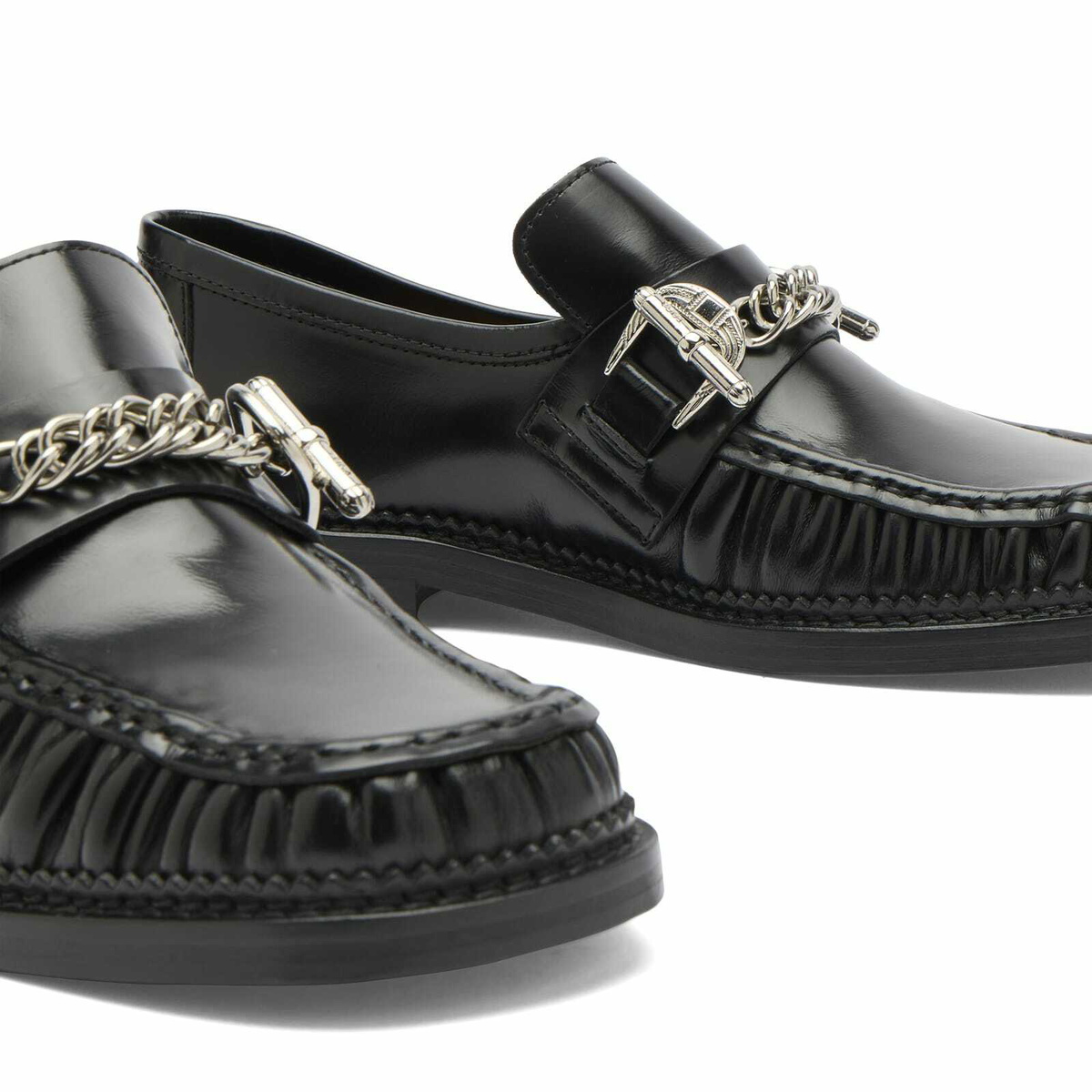 Toga Pulla Women's Toga Archives Leather Loafer in Black