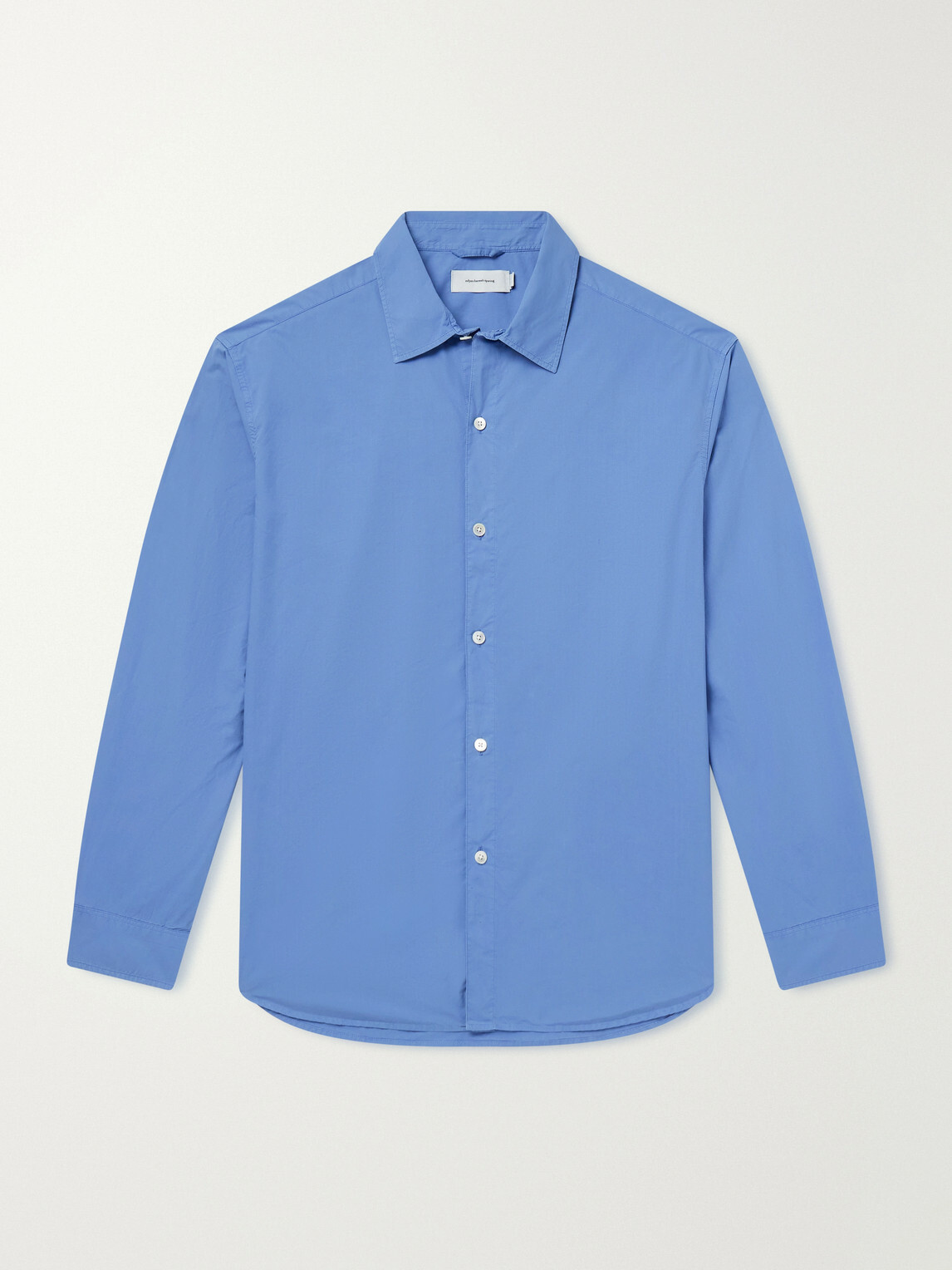mfpen - Generous Cotton-Poplin Shirt - Blue